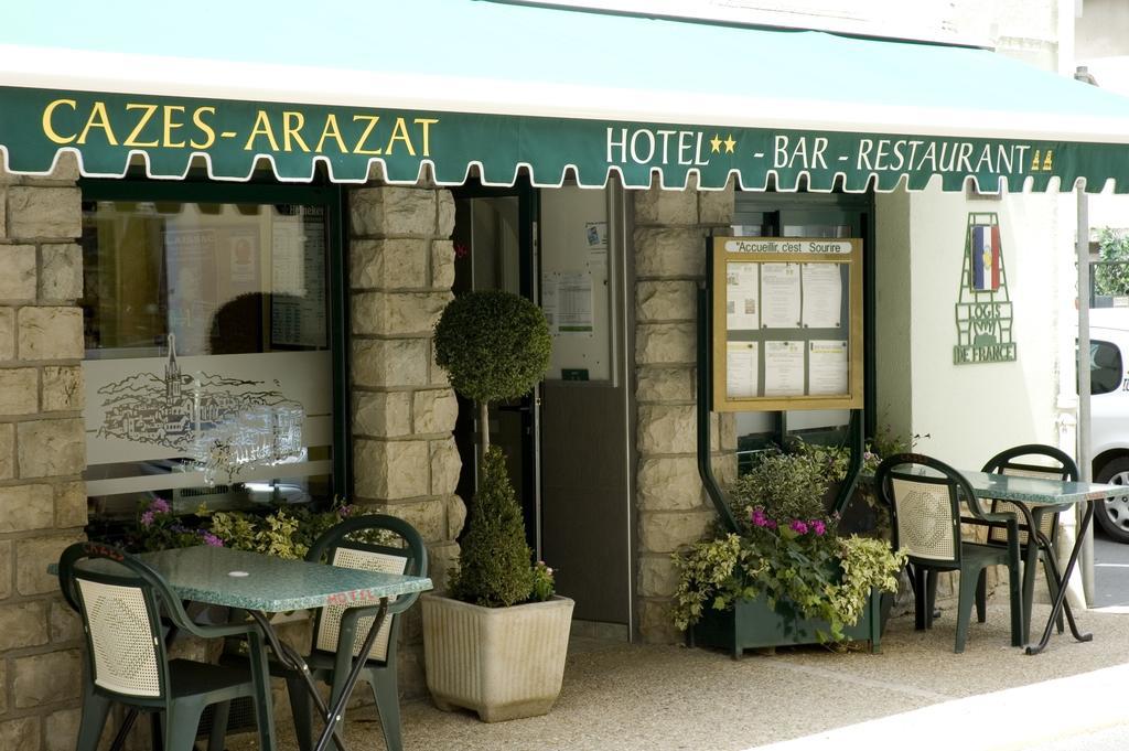 Logis Hotel Restaurant Cazes Arazat Laissac Exterior photo